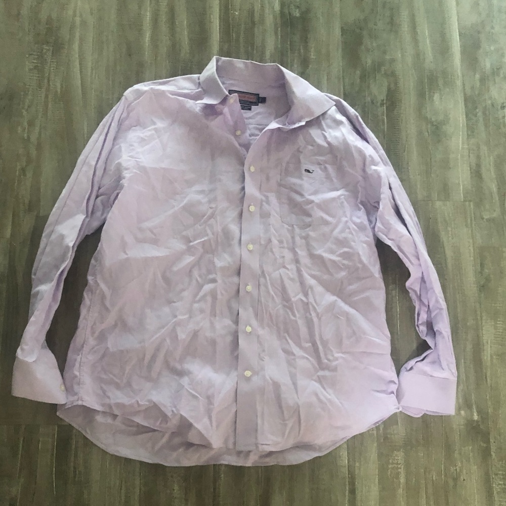 Vineyard Vines Lavender Shep & Ian Tucker Shirt